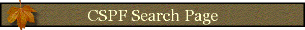 CSPF Search Page